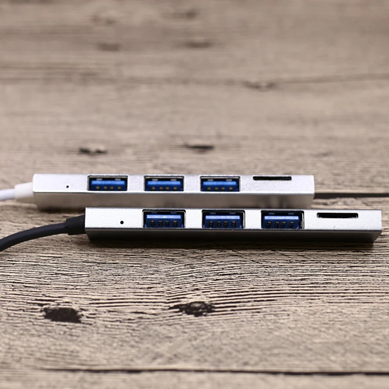 Usb-концентратор USB Type-C/USB 2 0 TF-карта адаптер для ноутбука мобильный телефон
