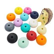 Cheap Chenkai 10PCS BPA Free 23*15MM Silicone Abacus Beads Teething Sensory Pacifier For DIY Infant Nursing Necklace Jewelry Gifts Cheap Chenkai 10PCS BPA Free 23*15MM Silicone Abacus Beads Teething Sensory Pacifier For DIY Infant Nursing Necklace Jewelry Gifts