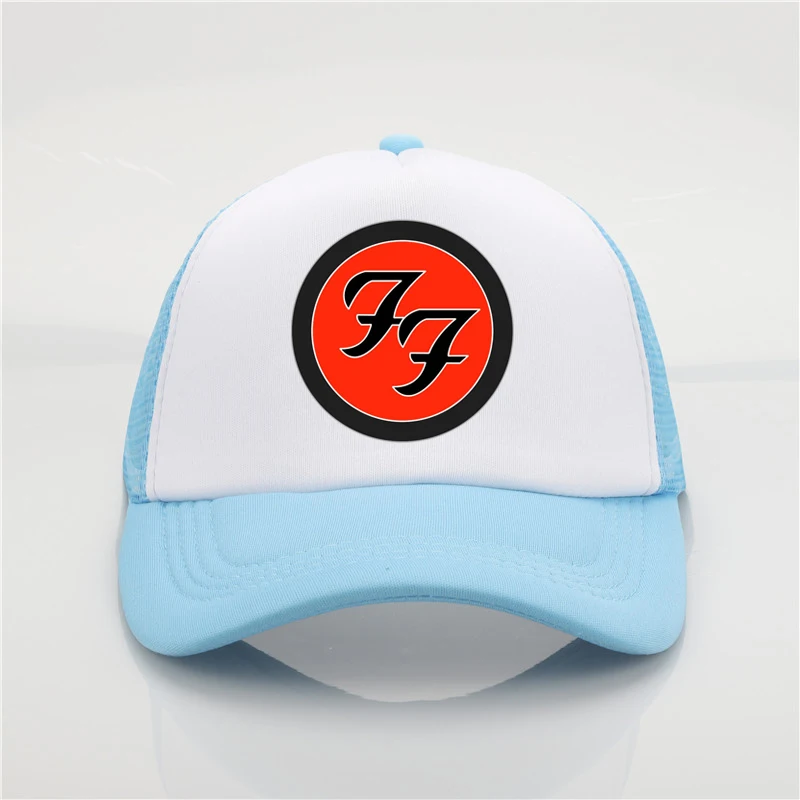 Модный сетчатый головной убор Foo Fighter печать бейсбольная кепка для мужчин и wo мужская летняя трендовая Кепка новая молодежная Джокер Солнцезащитная шляпа пляжный козырек шляпа