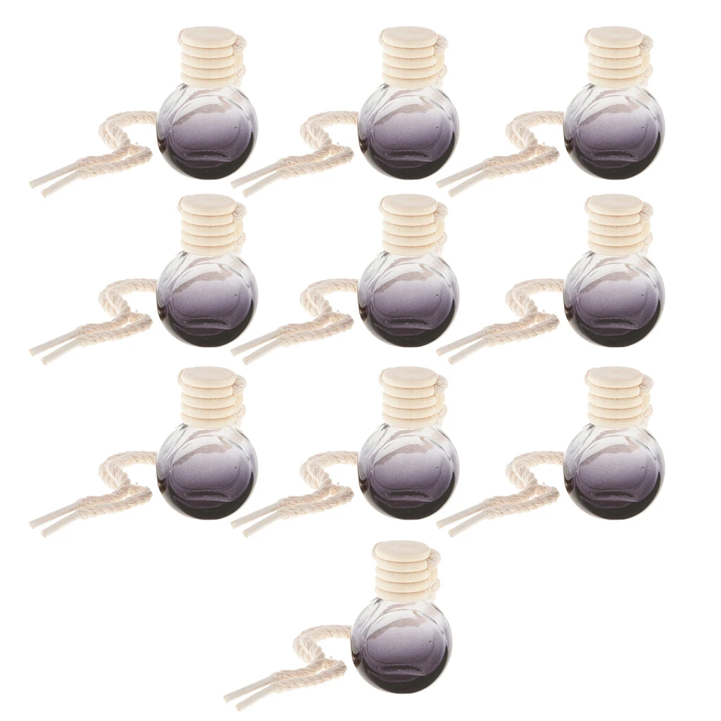 10pcs Empty Refillable Car Perfume Bottle Car Air Freshener Perfume Diffuser Bottle