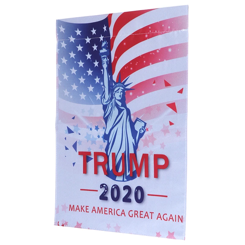 Садовый флаг Дональда Трампа, Флаг Америки года, президент США 30*45 см