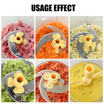 

Hand Crank Food Processor Manual Food Chopper Egg Blender Vegetable Dicer Mincer Fruit Chopper J99Store