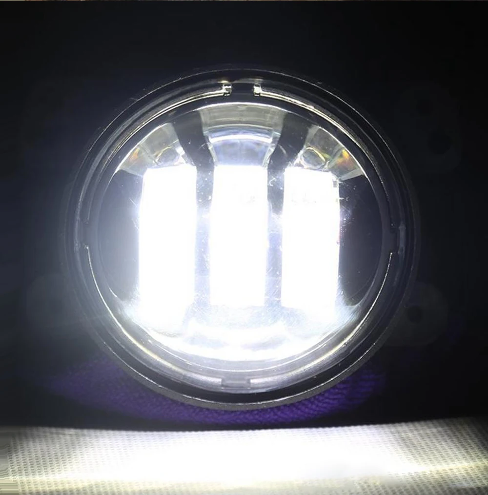 EURS 4 дюйма круглый светодиодный противотуманный светильник Wrangler светодиодный налобный фонарь hi/lo Луч 30 Вт противотуманная фара точечный прожектор мотоциклетная лампа 6500 к лм Белый