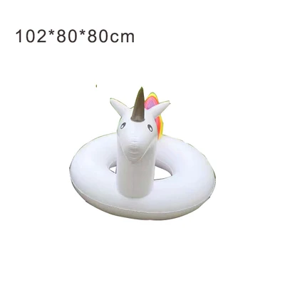 Lip Swimming Ring Watermelon Inflatable Circle Woman Pool Party Toy Unicorn Inflatable Circle For Adult Summer Beach Water Play - Цвет: Unicorn