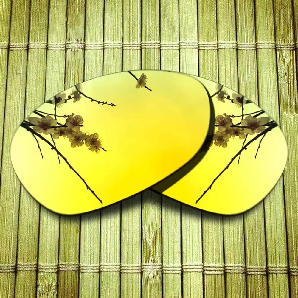 Yellow Поляризованные Сменные линзы для солнцезащитных очков-Окли X из металла XX, настоящее цветное зеркальное покрытие-варианты - Цвет линз: Yellow