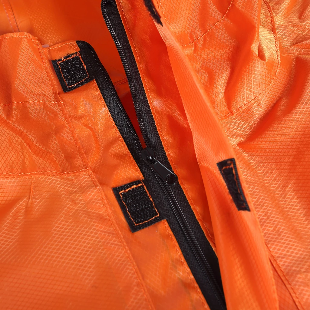 Emergency Cycling Poncho Waterproof Bicycle Outdoor Raincoat with Hooded