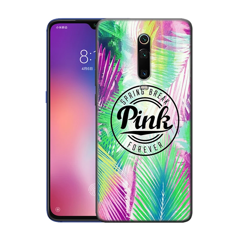 Розовый чехол Love My для Xiao mi Red mi 8A K20 Note 7 8T 7A 6A 6 mi 9T 10 9 Pro 5G CC9 A3 черный ТПУ чехол для телефона