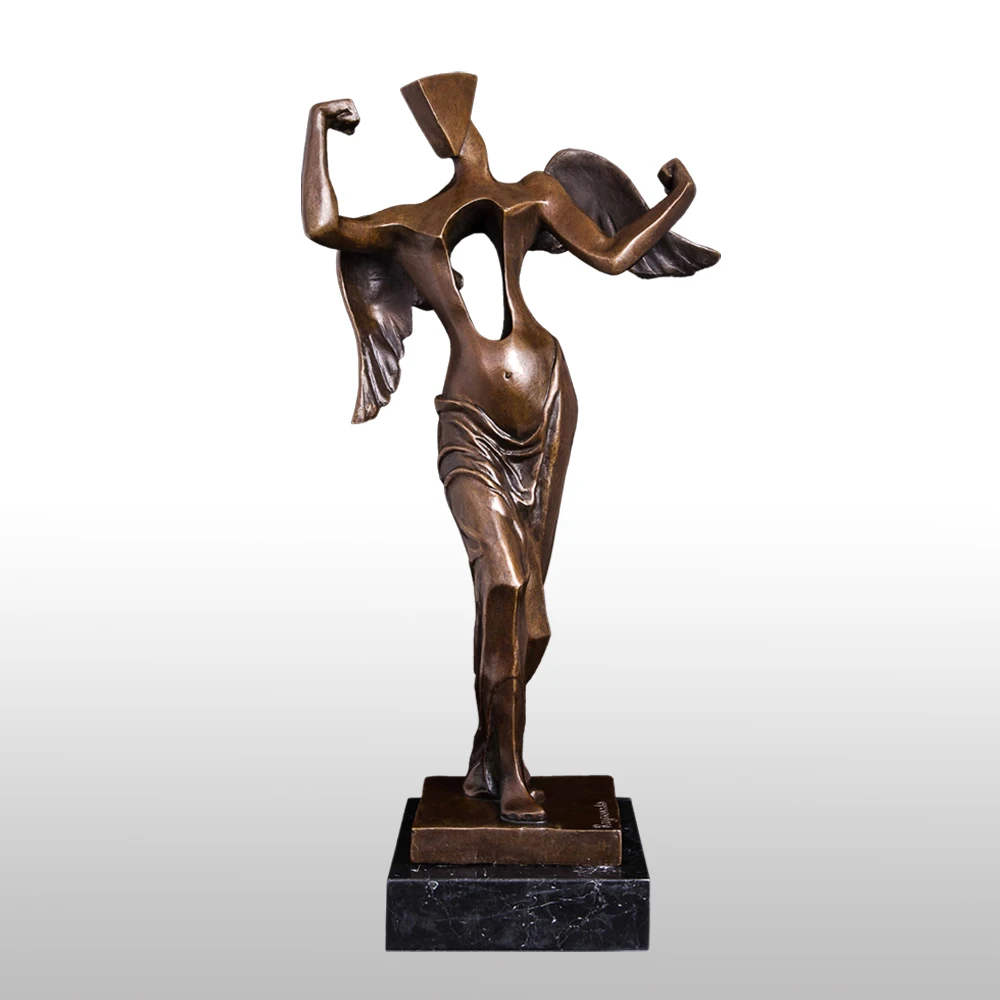 

ArtsHom DS-559 бронзовые абстрактные статуи ангела, миф богини, бронзовая скульптура, бронзовая статуэтка для подарка на день рождения, внутренний декор для отеля
