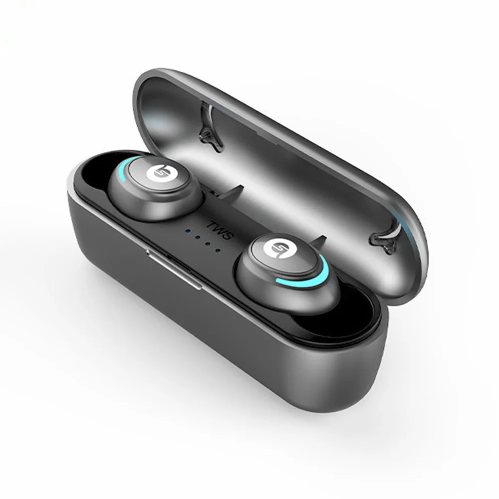 AIR01, TWS, Bluetooth, 5,0, настоящие беспроводные наушники, свободные руки, стерео, в ухо, спортивные наушники, гарнитура с микрофоном для iPhone, Android, бесплатно, Sp - Цвет: Silver
