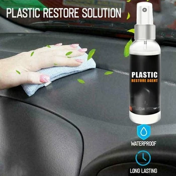 

100Ml Plastic Parts Refurbishment Agent Automotive Interior Plastic Parts Refurbishment Car Cleaner