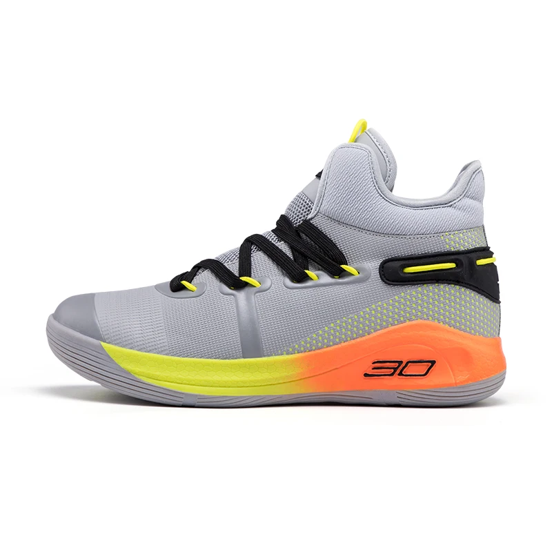 Подростковые баскетбольные кроссовки 1 Kyrie 4 Uptempo Spors Boots Молодежные женские и мужские кроссовки для влюбленных мальчиков в стиле ретро 11 - Цвет: fireGray