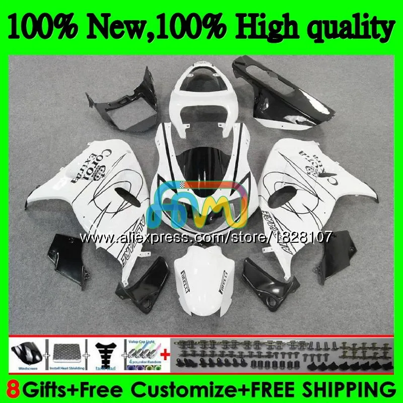SRAD для SUZUKI TL 1000 R TL 1000R 98 99 00 01 02 03 46BS. 20 TL1000 R TL1000R 1998 1999 2000 2001 белый CORONA 2002 2003 обтекатель - Цвет: No. 1