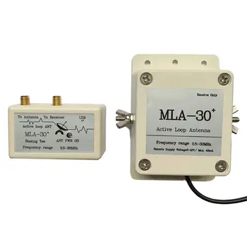 

1Set MLA-30 Loop Antenna Kits Active Receiving Antenna Low Noise Balcony Erection Aerial for HA SDR Short Wave Radio