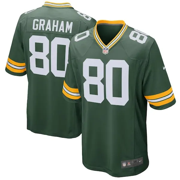 Men Быстрая Green Bay Высокое качество Мужские упаковщики Jimmy Graham Белый Джерси - Цвет: Men