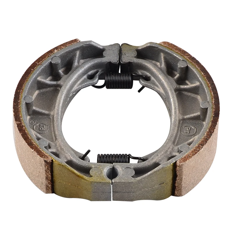 QUALITY WATER GROOVED FRONT & REAR Set Of Brake Shoes And