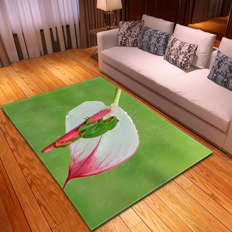 Нордические 3D коврики для птиц вечерние декоративные детские комнаты игровой коврик для ползающего ребенка фланелевые игровые коврики ковер для гостиной