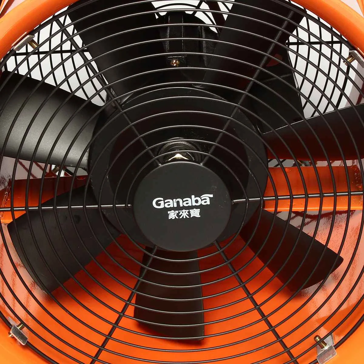 220V 250W вытяжной вентилятор подвала гаража высокое вращение автомобиля Electrical Appliance вытяжные вентиляторы 12 дюймов