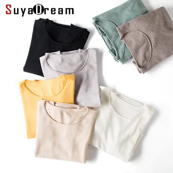 

Women Wool Pullovers 100%Wool O neck Long Sleeved Sweater Solid Plain Pullovers 2019 Fall Winter Bottomting Wool Sweaters