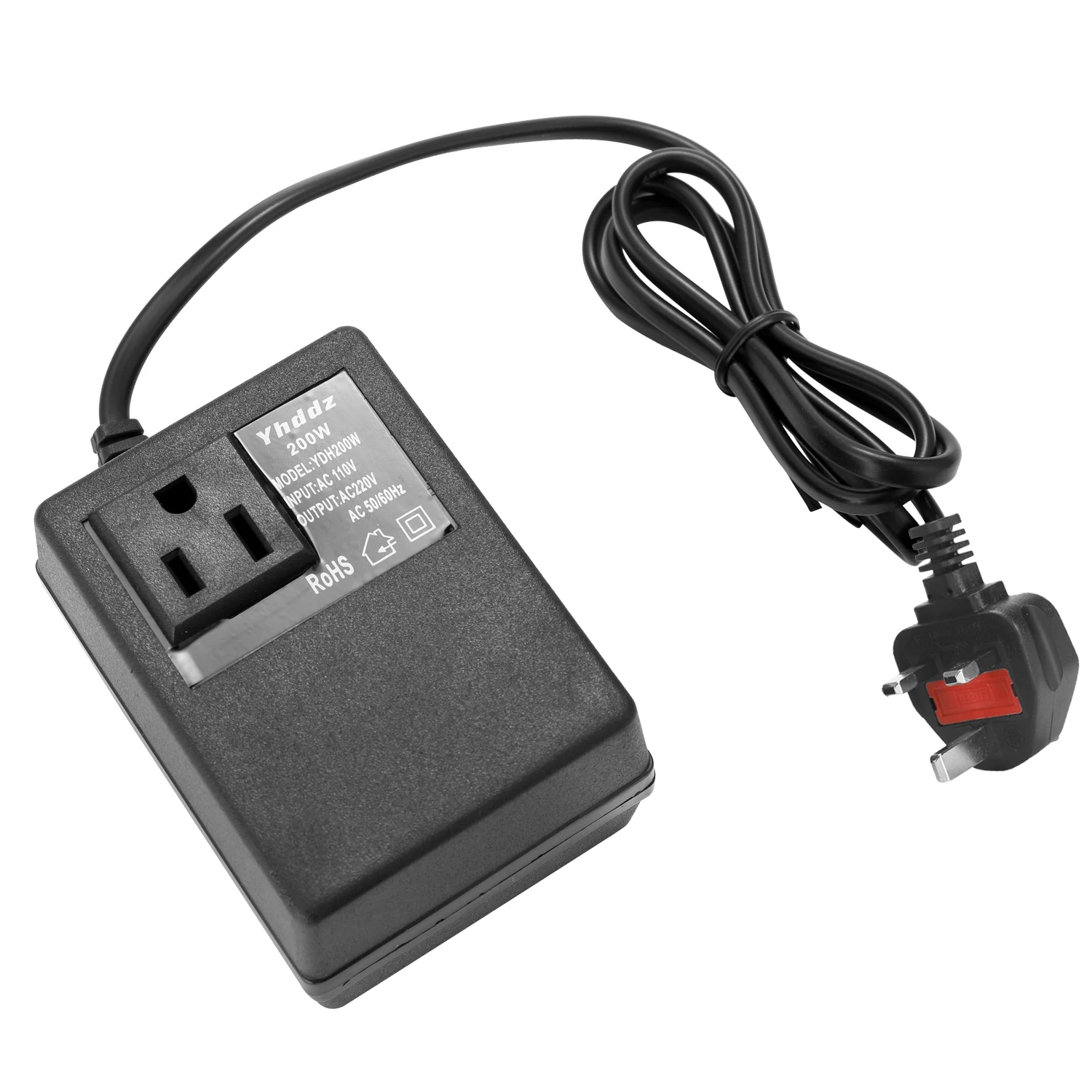 YDH200W умный бытовой 200 Вт AC 110 В до 220 В понижающий преобразователь напряжения трансформатор адаптер питания для путешествий