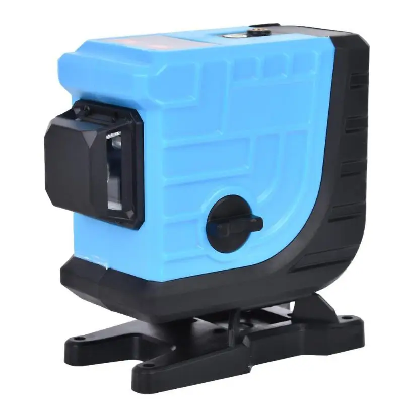 

360 Degree 12 Lines Laser Level Instrument Automatic Leveling Alarm Function Low Refraction Self-leveling Laser Measuring Tool