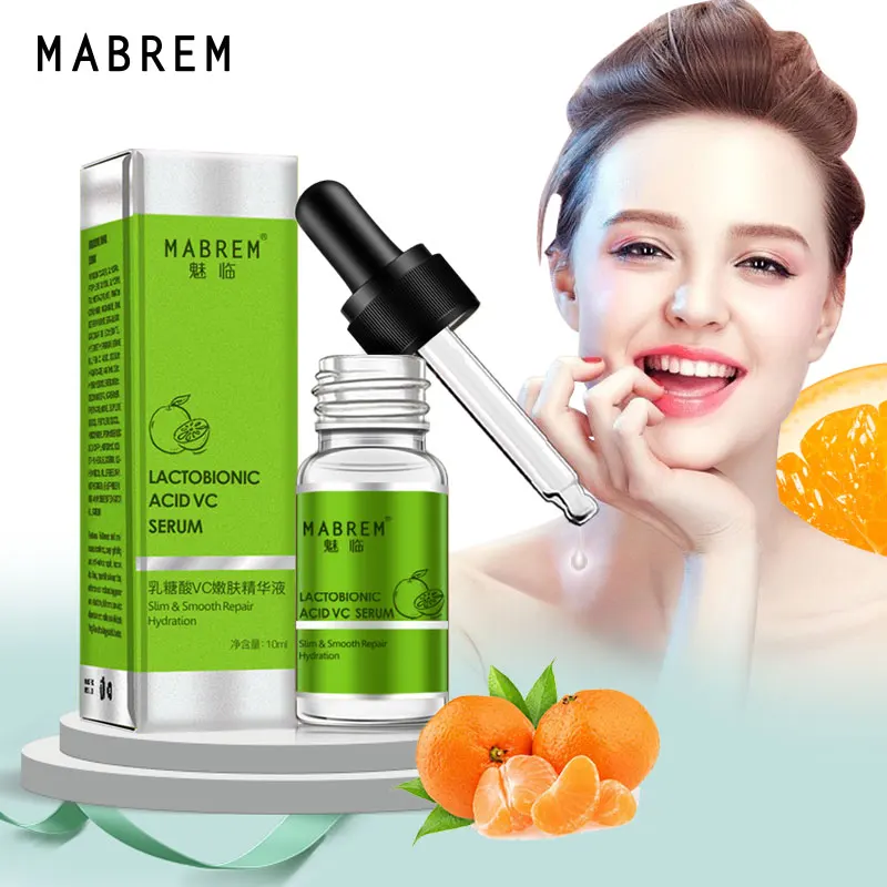 MABREM лактобионовая кислота VC Tender serum эффективно удаляет кератин и угри Repair serum Face Ance Маска для уменьшения пор уход