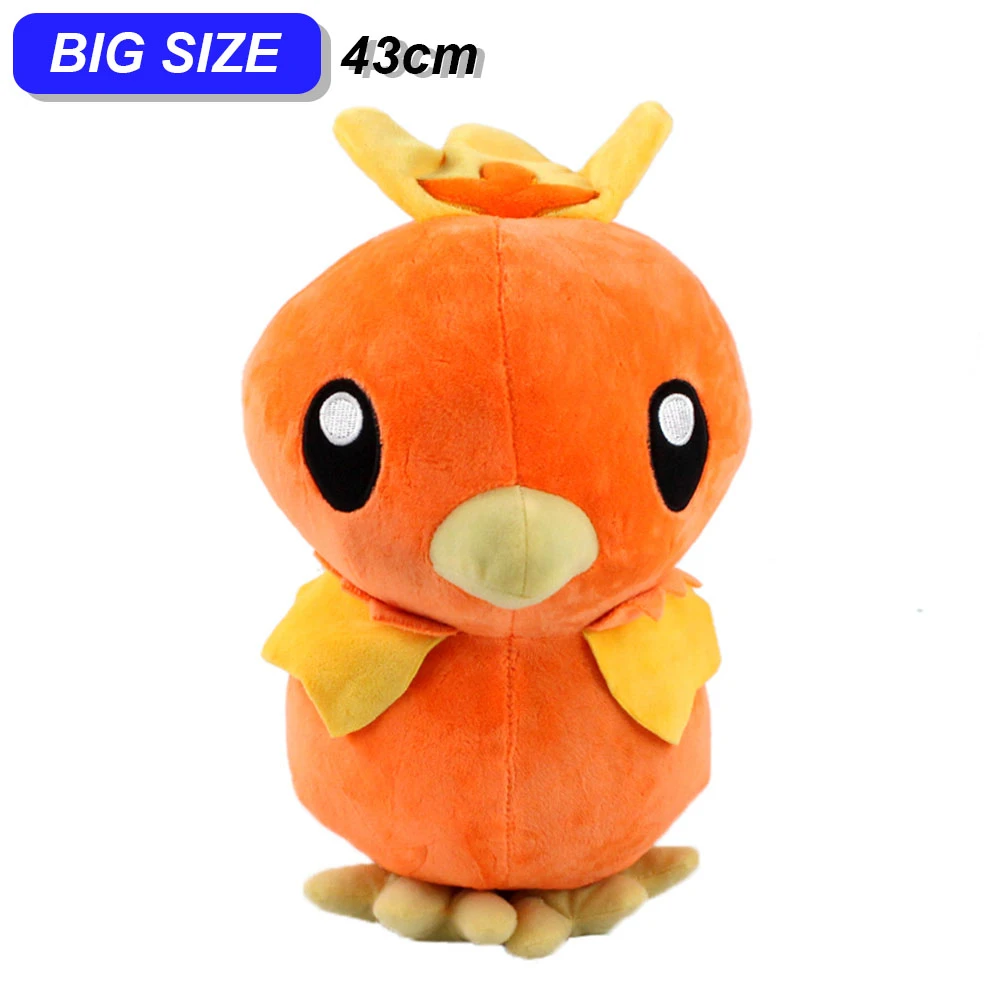 43cm Anime New Lovely Torchic Plush Peluche Doll Toy Stuffed Dolls Anime Animal Doll Toy Christmas Gifts for Kids GIrl Children|Movies \u0026 TV| - AliExpress