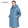 GASMAN-longue doudoune pour femmes, manteau épais à capuche, Parka chaud, marque en coton vêtements, grande taille, hiver 6XL ► Photo 1/6