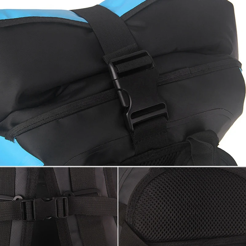 Waterproof Dry Bag Backpack for Kayaking Rafting Drifting Outdoor Large Waterproof Dry Storage Tote