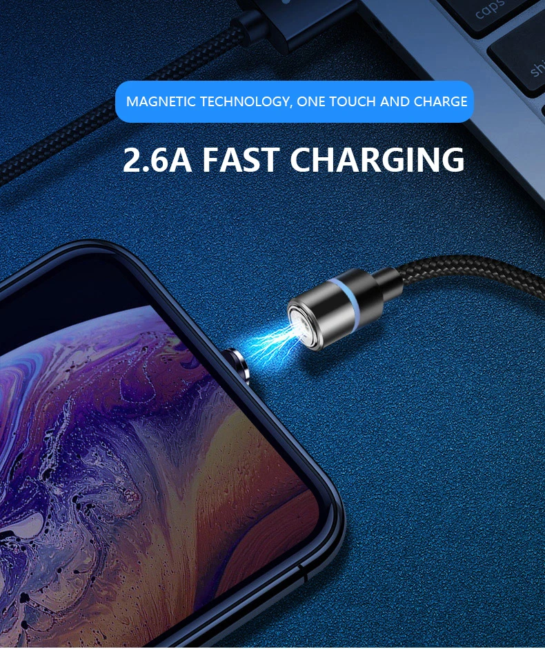 ONEVAN, магнитный usb-кабель для быстрой зарядки, кабель USB type C, Магнитный зарядный кабель Micro usb для зарядки и передачи данных, кабель USB для мобильного телефона