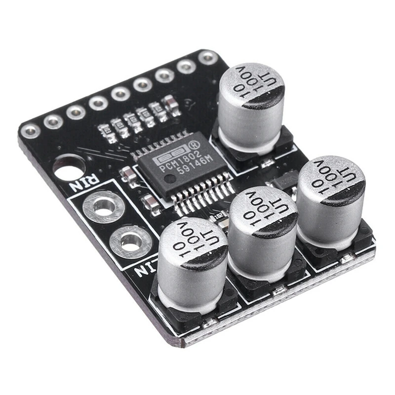 24Bit Pcm1802 аудио стерео A/D конвертер АЦП Декодер Усилитель плеер доска