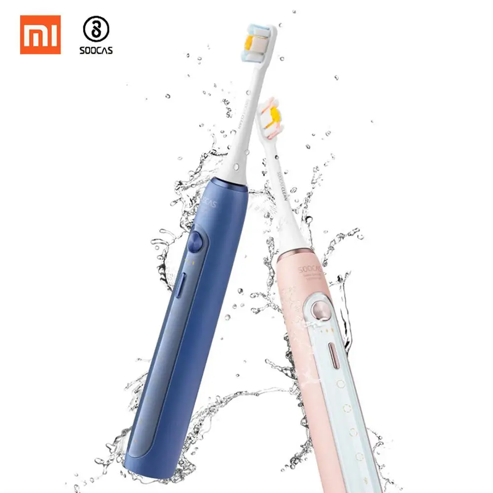 R$236.35 25% de desconto|Xiaomi SOOCAS X5 escova de Dentes Elétrica escova de Dentes Sónica escova de dentes Elétrica recarregável USB NFC Automático escova de Dentes-in Escovas de dente elétricas from Eletrodomésticos on AliExpress 