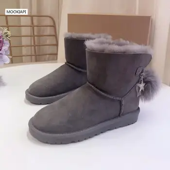 

2019 Australia's top quality women's shoes, real sheepskin, 100% natural wool, fashionable women's snow boots, free delivery