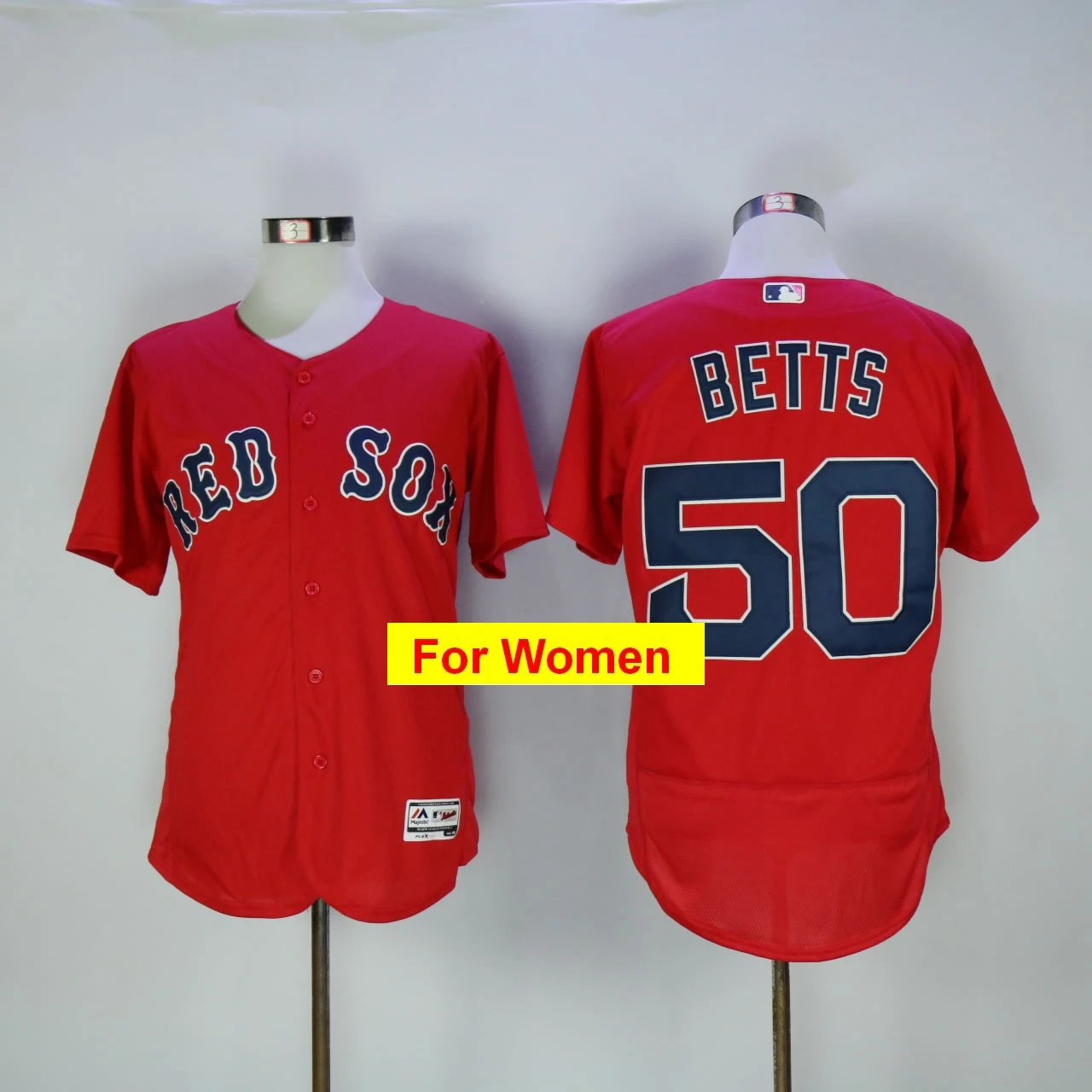 Синий Для женщин Boston Mookie Betts Xander Bogaerts J.D. Martinez Andrew Benintendi Chris Sale Jackie Bradley Flex& Cool Base Jersey - Цвет: Синий