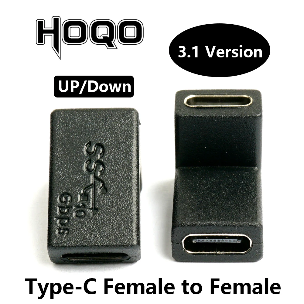 90 Degree USB-C Female to USB-A Female/B Male Adapter - OTG Type-C to USB 3.0 Converter Description Image.This Product Can Be Found With The Tag Names Angled 90 degree usb male female adapt, Usb 30 type male female right angle connector adapter, Usb b male female adapter