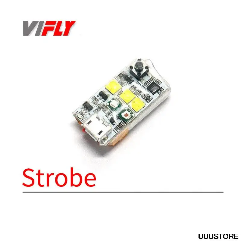 

Стробоскоп VIFLY, противоударный свет, 5*3 Вт, высокоинтенсивсветодиодный, 3 + мили, видимость для Дронов DJI Mavic RC самолет FPV LR4 LR5 LR7