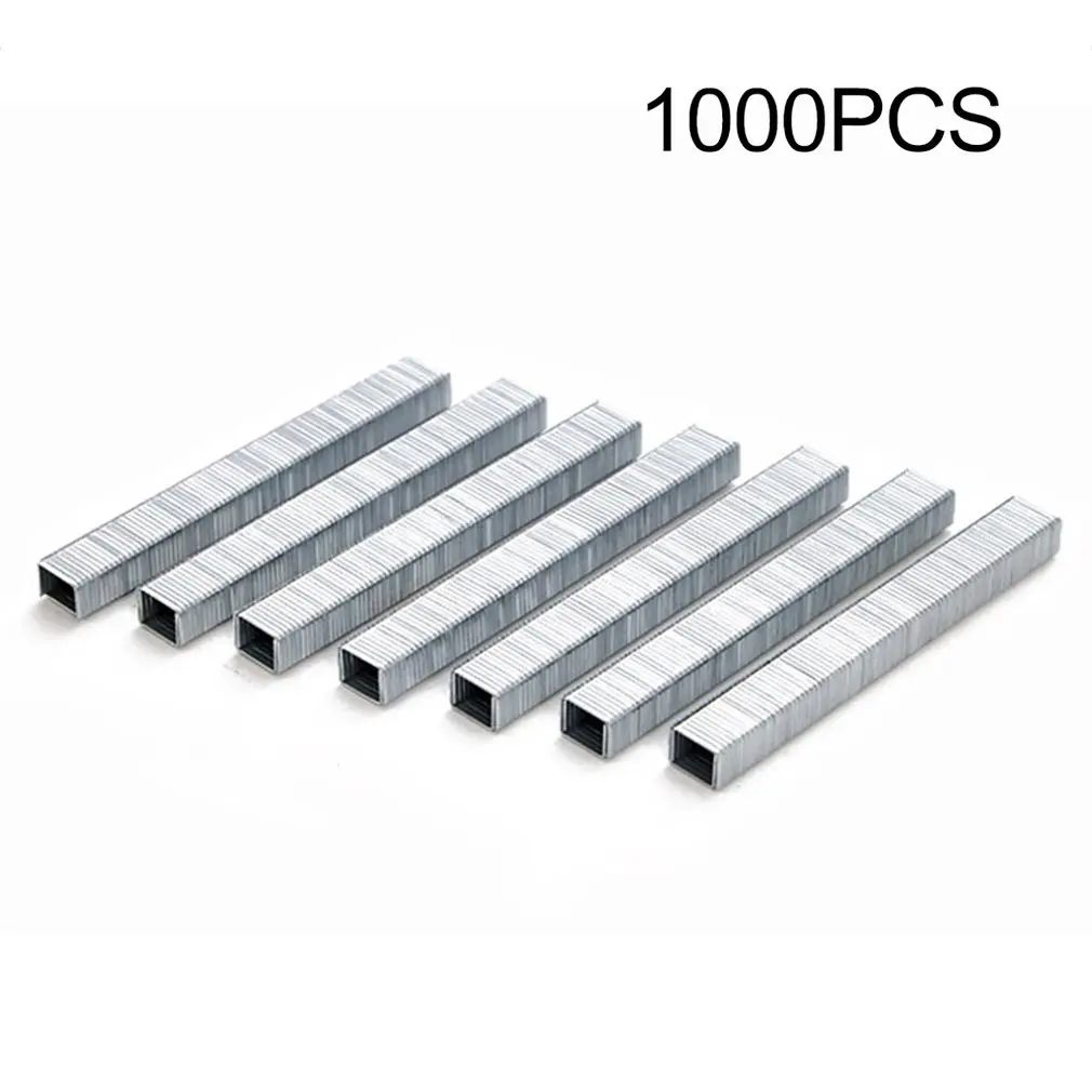 

1000Pcs/pack 1008J Door Shaped Staples 11.3*1.2mm Nails For Staple Gun 3-in-1 Stapler Machine Accessories Carpenter Tool