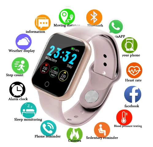 Смарт часы 2020 для мужчин и женщин Детские Android спортивные Bluetooth монитор