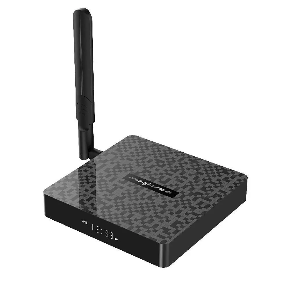 ТВ бокс Smart Android 9 0 DDR4 4 ГБ 32 ГБ/64 Amlogic Dual Wifi Bluetooth Gigabit Ethernet медиаплеер