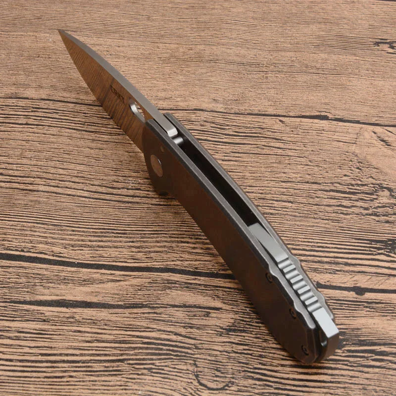 Открытый 8cr13mov нож Лезвие CRKT 5445 складной походный нож стальная ручка выживания Тактические Карманные охотничьи ножи инструменты csgo