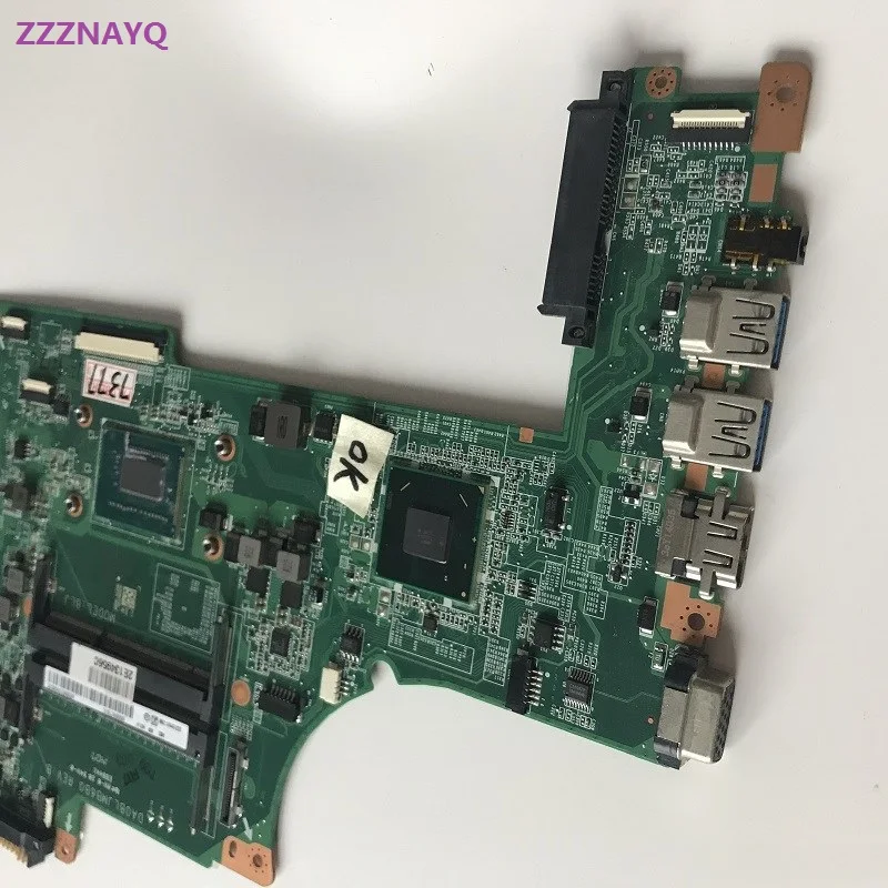 ZZZNAYQ для toshiba satellite L50-B L50D-B DA0BLJMB6B0 материнская плата для ноутбука с процессором HM65 тестовая работа