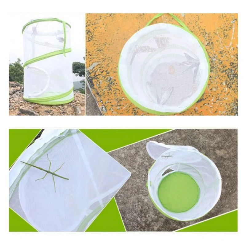 Large Butterfly Cage Insects And Habitat Cage Pvc Pet Mosquito Net Plant Cultivation Greenhouse Reptile Breeding Box