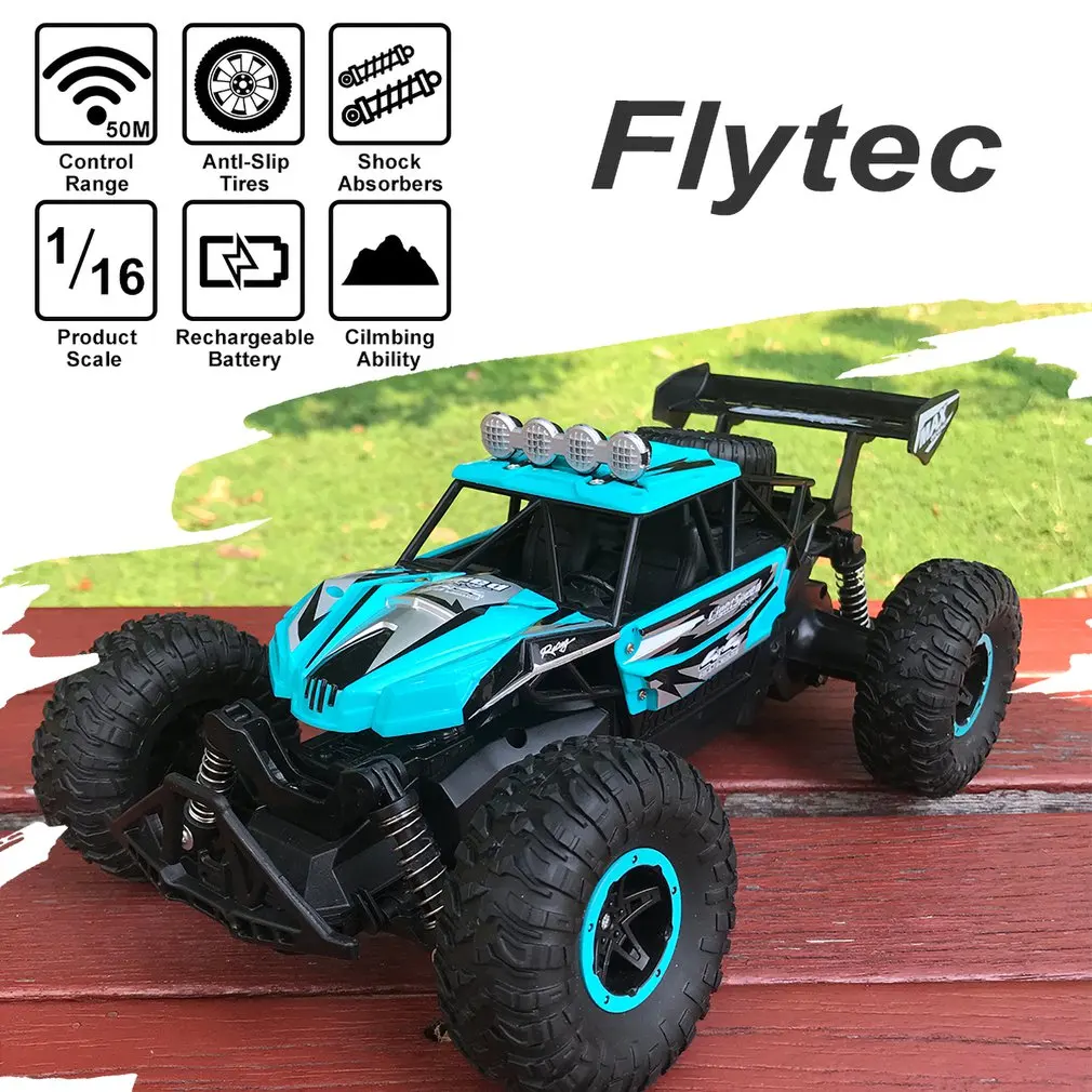 2,4 GHz 1:16 RC грузовик 4WD матовый внедорожный привод Монстр автомобиль RTR большой ноги дистанционного управления автомобили автомобиль игрушки для детей