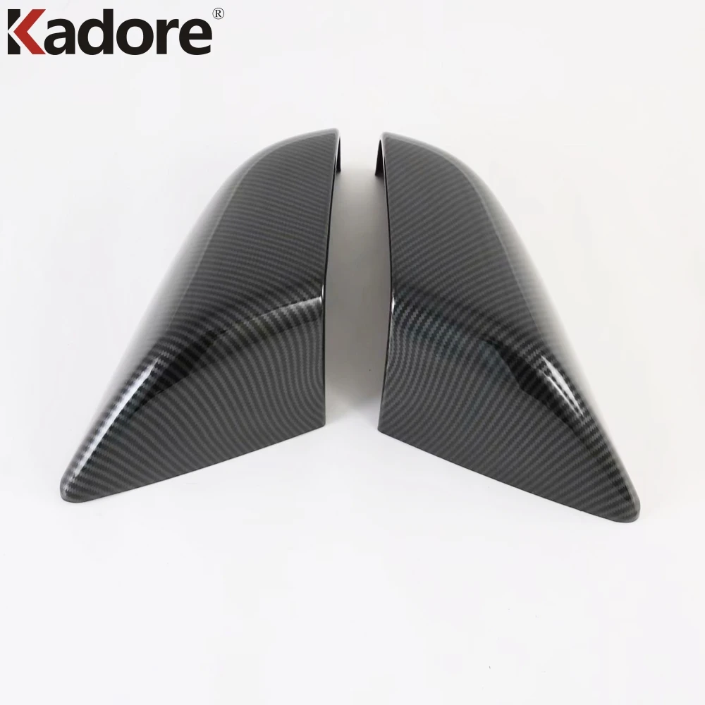 Чехол для бокового зеркала заднего вида Tesla Model S 2017 2018 2019 из углеродного