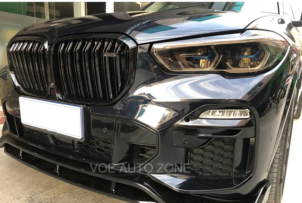 G05 2-slat ABS черный глянец Передняя гоночная решетка для BMW X5 G05