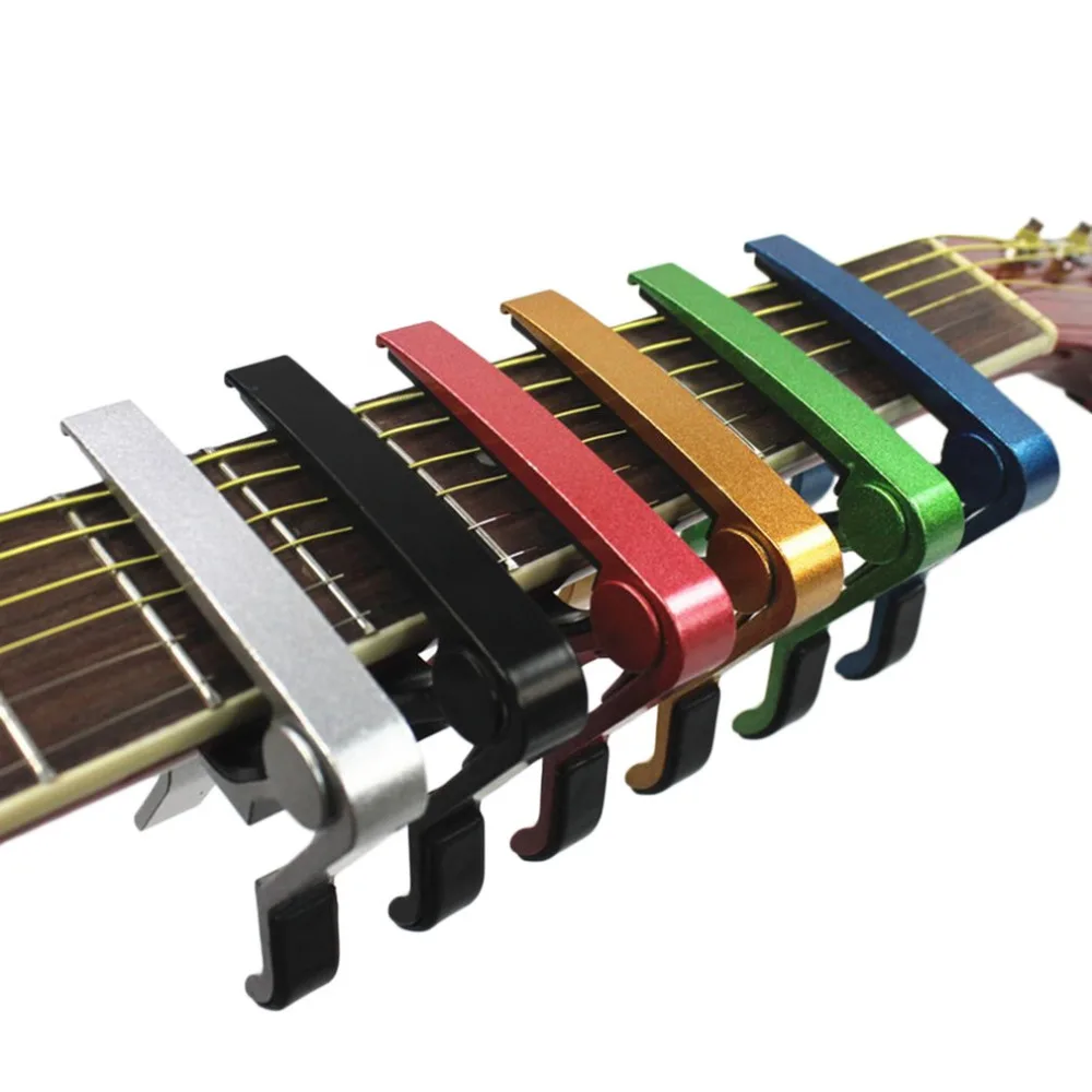 

Acoustic Guitar Capo Quick Change Tune Trigger Clamp Trigger Bass Violin Ukulele Capo Mandolin Single-handed Tune Adjuster