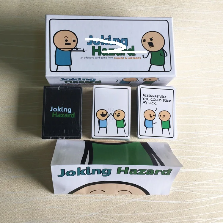 Настольная игра игрушка шутка Hazard анекдоты the danger