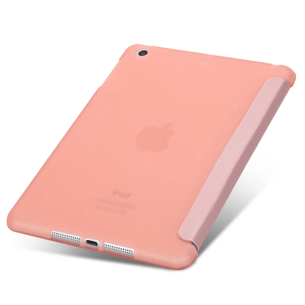 Для iPad Mini 2 3 чехол из искусственной кожи тонкий умный чехол Мягкий ТПУ силиконовый чехол для iPad Mini 3 чехол против отпечатков пальцев кобура