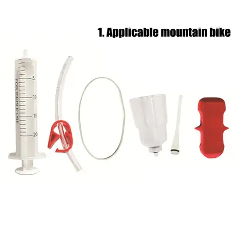 Brake Oil Filling Tool Brake System Hydraulic Brake Exhaust Kit Mineral Oil Brake Bicycle Repair Tool Bicycle Accessories