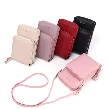 

Brand Crossbody Cell Phone Shoulder Bag Cellphone Bag Fashion Daily Use Card Holder Mini Summer Shoulder Bag for Women Wallet