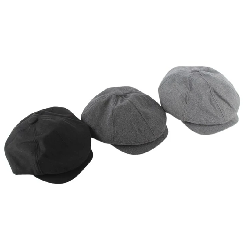 Beret Cap Duckbill Hat UV Newsboy Driving Sun Flat Caps Flat Hat Vintage Peaked Outdoor Hats Unisex Berets Top Quality